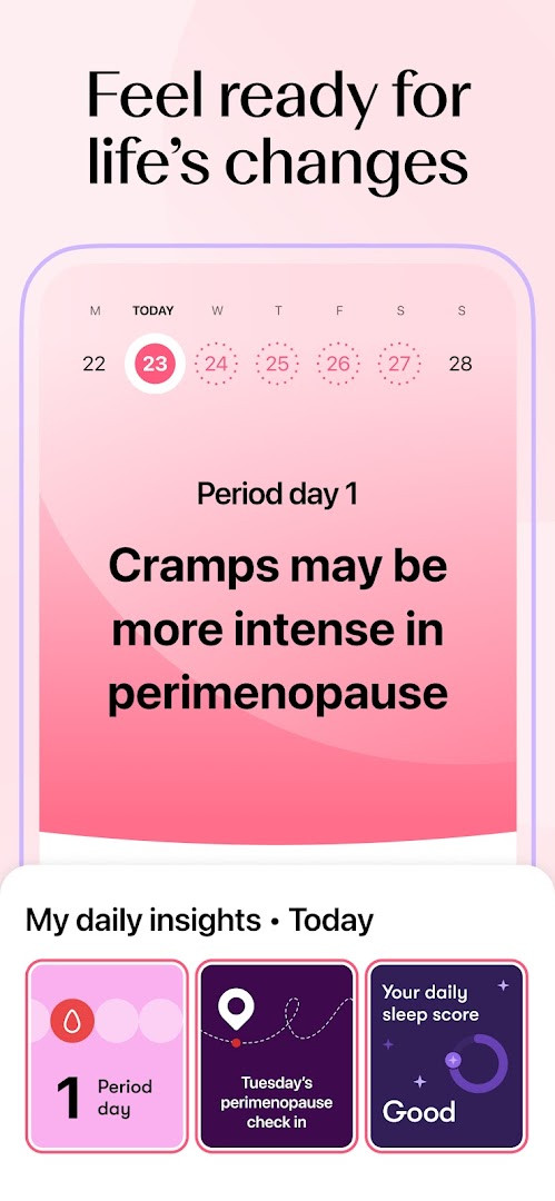 Flo Ovulation & Period Tracker pregnancy view with week-by-week updates on baby development