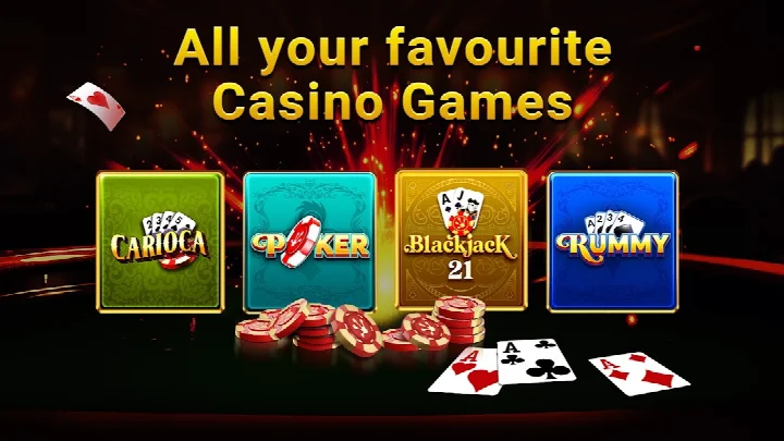 Teen Patti Gold:3 Patti Rummy screenshot showing the main menu with options for Poker, Teen Patti, Rummy, and Andar Bahar