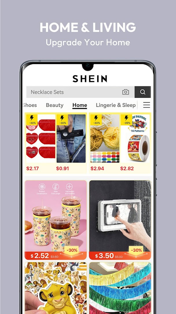 Shopping cart page with item list, quantities, and order summary