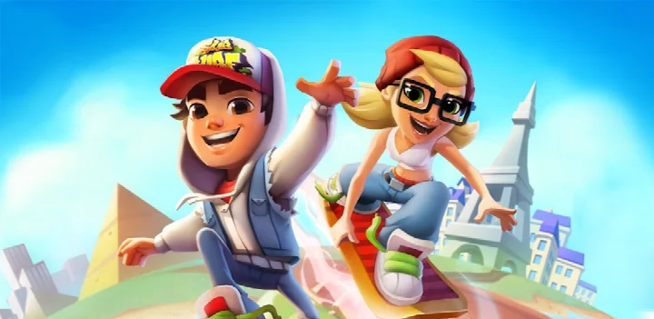 Subway Surfers Transylvania event screen with Count Corvin and Xoloko