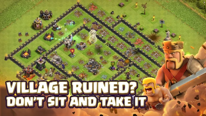 Clash of Clans single-player campaign fight against the Goblin King