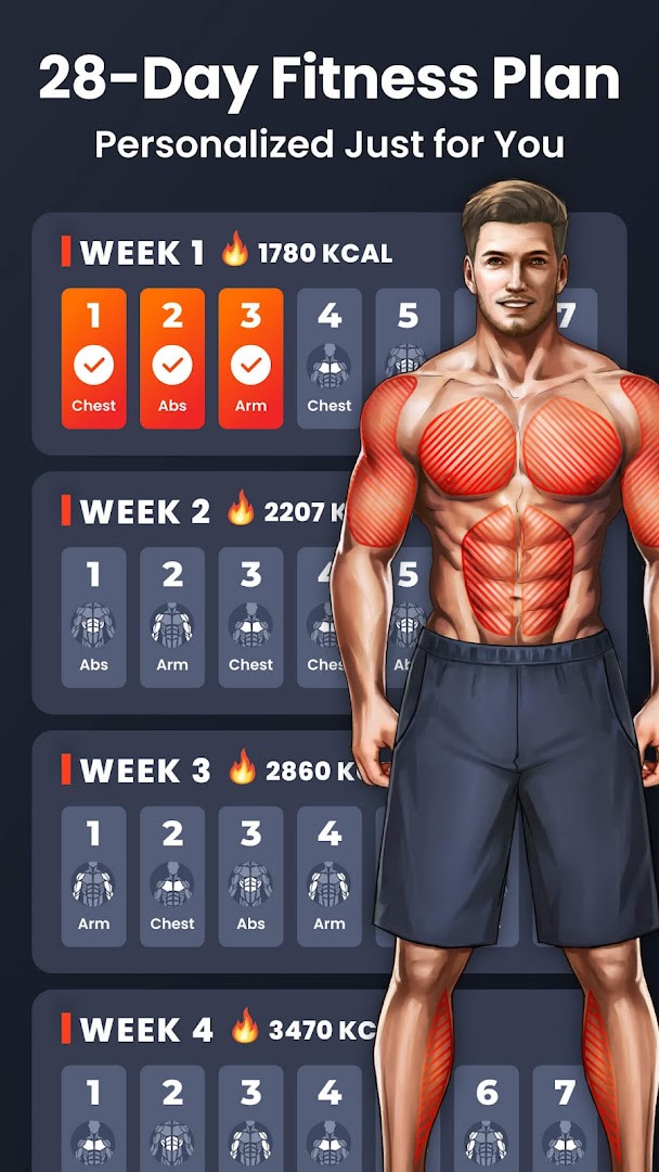 7-minute daily workout routine screen