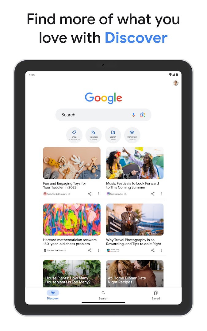 Google app AI Overviews displaying a snapshot with web links