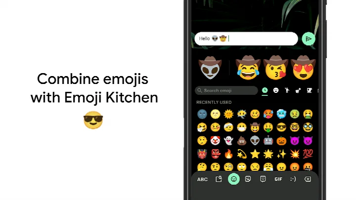 Gboard - the Google Keyboard GIF search and share screen