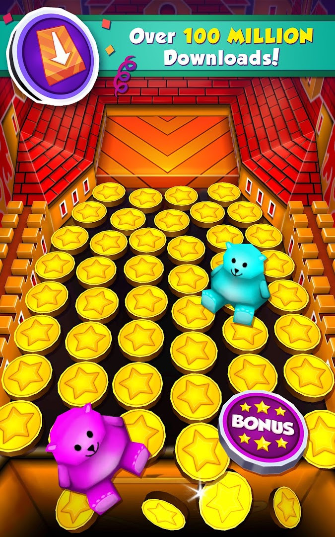 Coin Dozer - Carnival Prizes wheel of fortune spinning for jackpots and carnival rewards