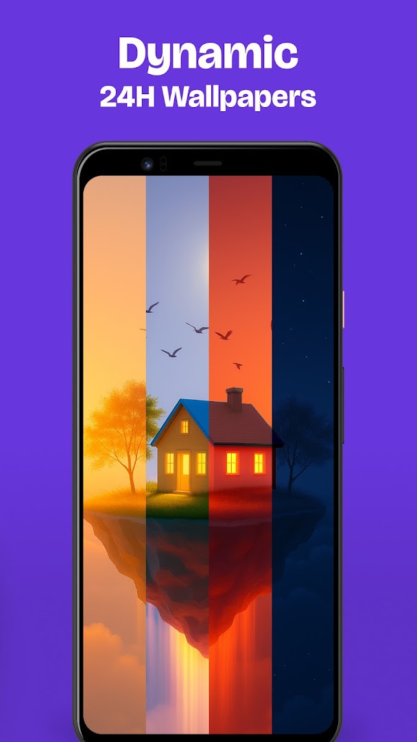 Zedge profile page with saved favorites and downloads.