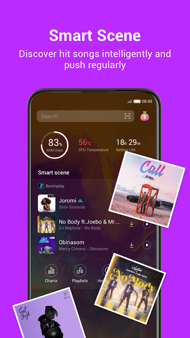 HiOS Launcher - Fast One-Click Font Preview option for changing text style