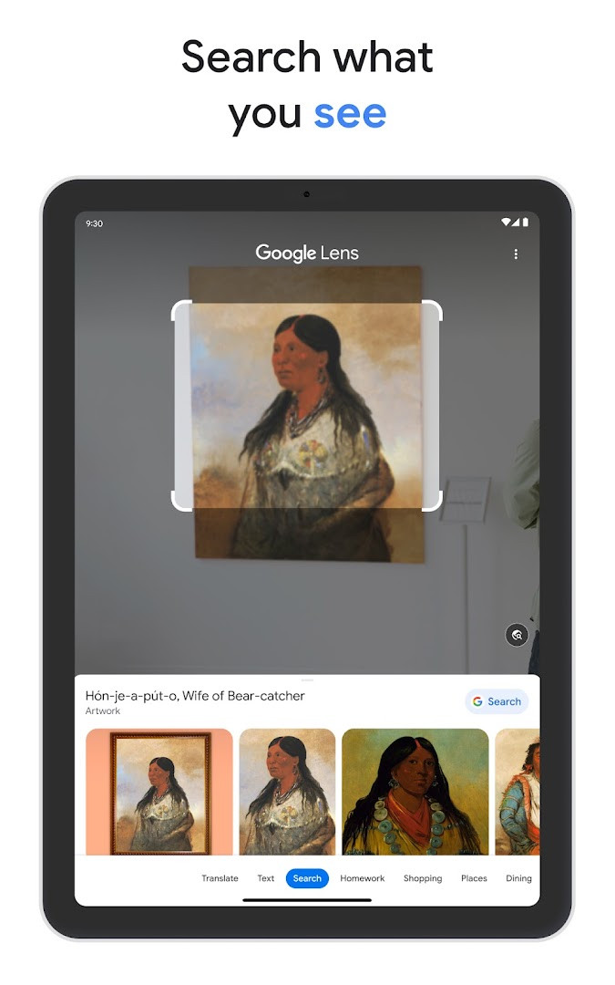 Google app privacy controls menu accessed from the profile picture