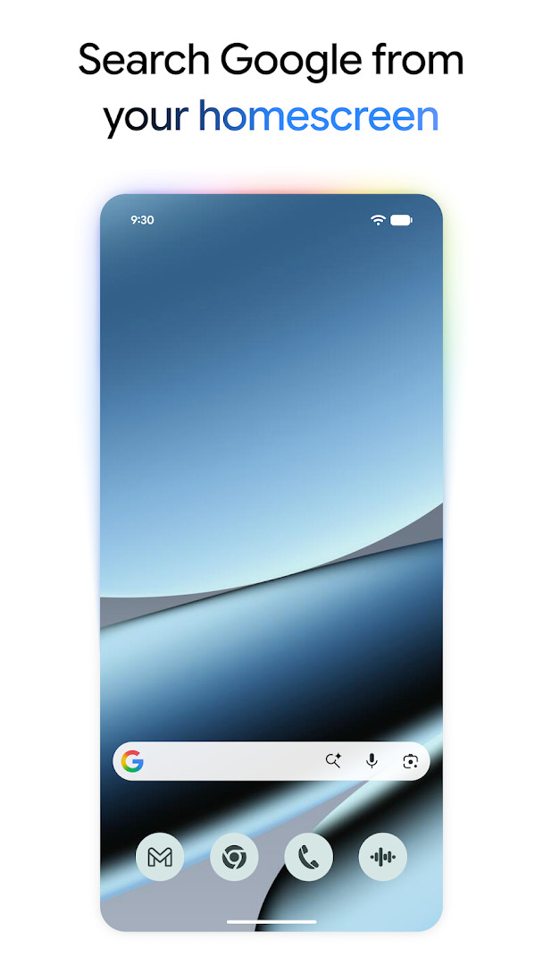 Google app Search Live showing real-time voice and camera search
