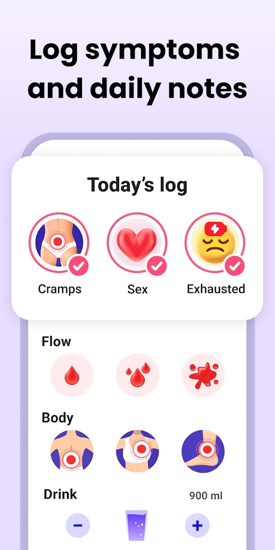 Period Calendar Period Tracker pill reminder notification settings