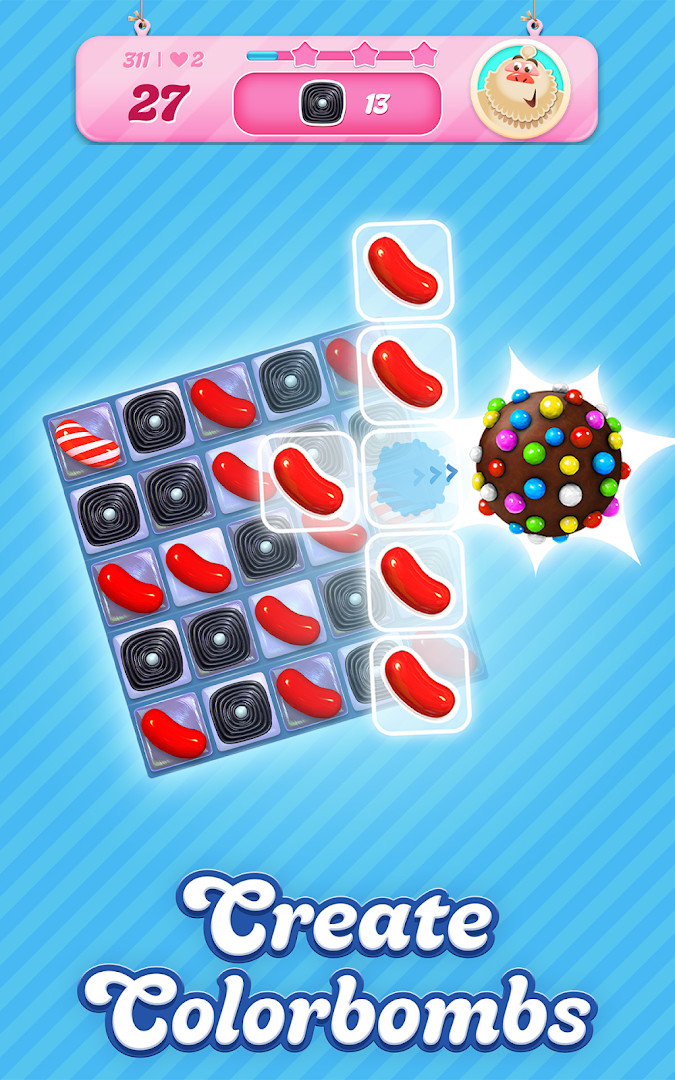 Candy Crush Saga daily rewards and limited-time event screen