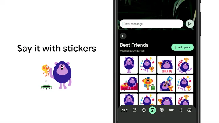 Gboard - the Google Keyboard voice typing screen
