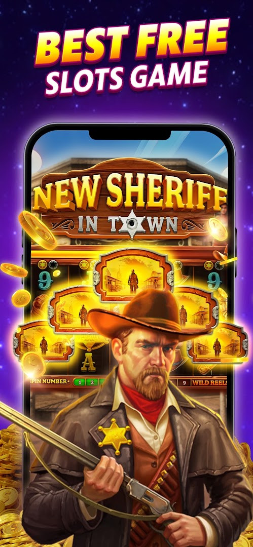 SlotomaniaTM Slots Casino Games screenshot highlighting a special event with seasonal decorations and limited-time prizes