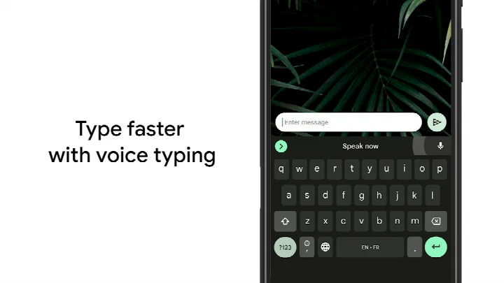 Gboard - the Google Keyboard settings screen with themes and preferences
