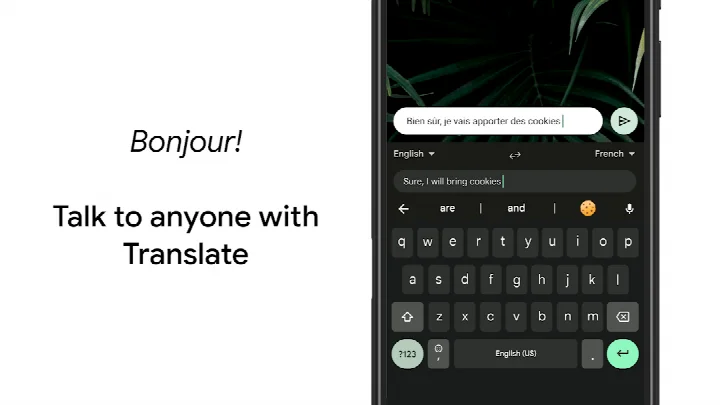 Gboard - the Google Keyboard handwriting input screen